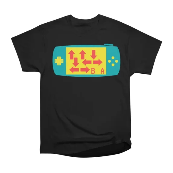 Konami Code T-Shirt Tee Gift For Him Merch For Her Apparel For Friend