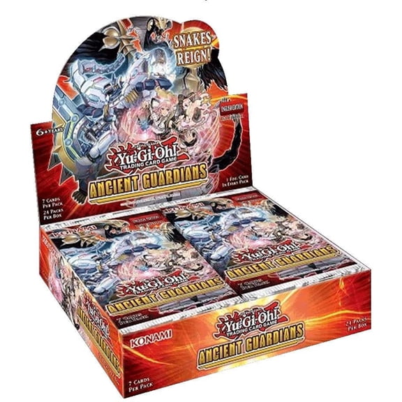 Konami Yu-Gi-Oh Ancient Guardians Booster Box First Edition Trading Card Game