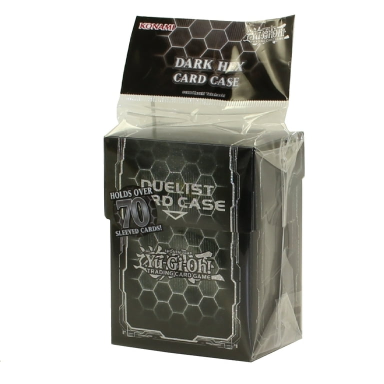 Konami Yu-Gi-Oh! Card Case - DARK HEX (Holds Over 70 Sleeved Cards) - Walmart.com Konami Yu-Gi-Oh! Card Case - DARK HEX (Holds Over 70 Sleeved Cards) - Walmart.com