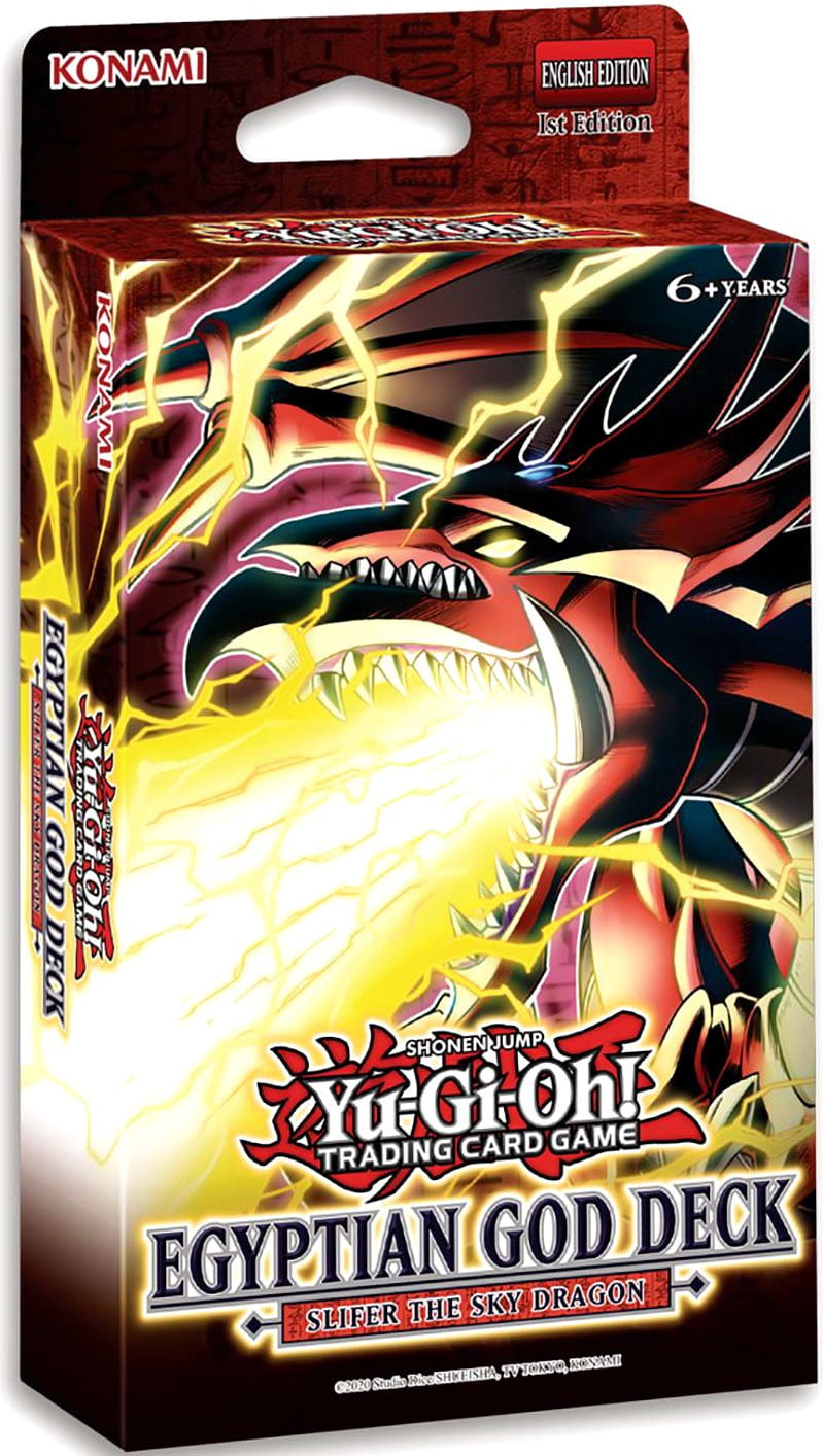 Konami YuGiOh Slifer the Sky Dragon Egyptian Deck, 40 Cards - Walmart.com Konami YuGiOh Slifer the Sky Dragon Egyptian Deck, 40 Cards - Walmart.com