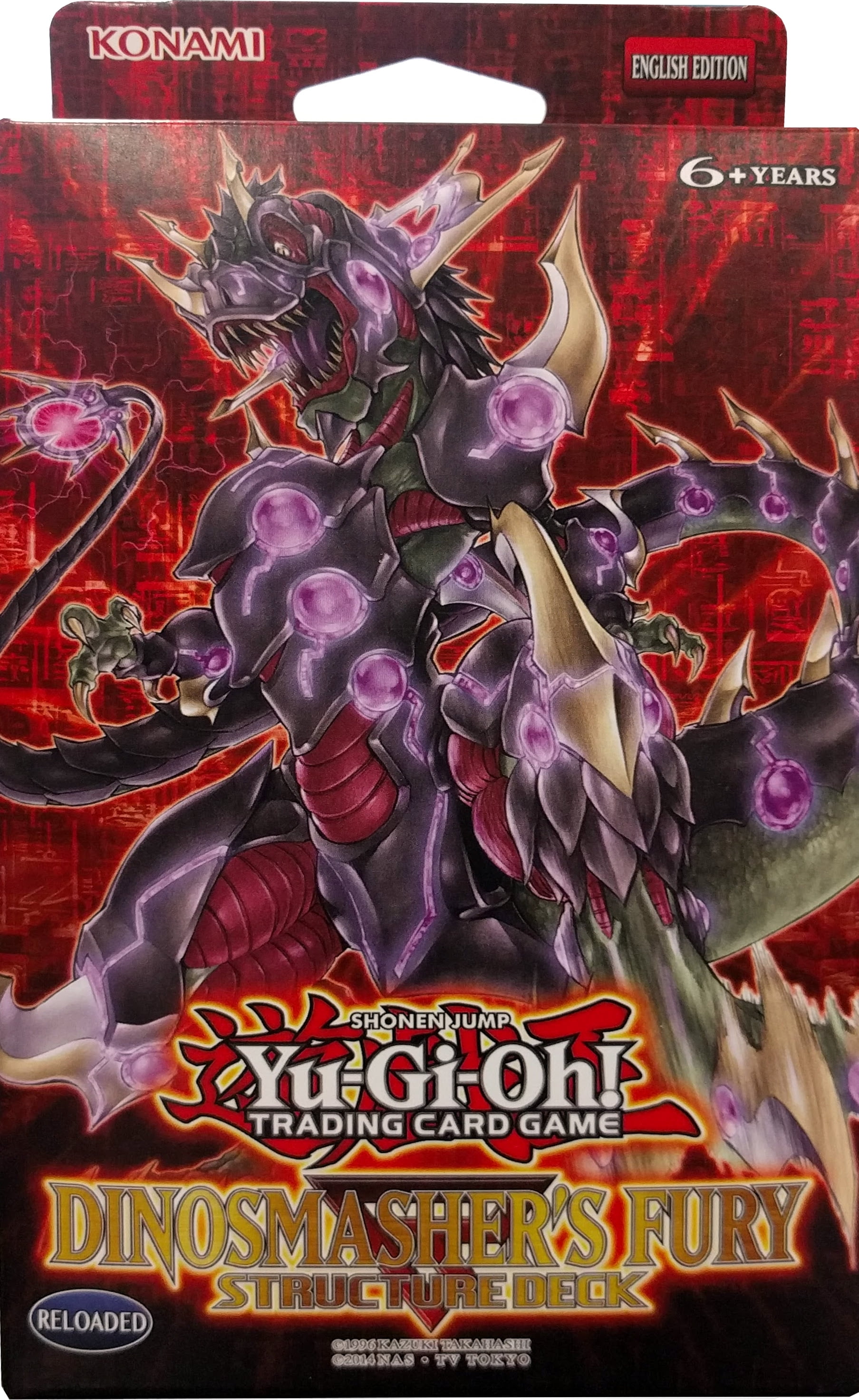 Konami Yugioh Dinosmasher's Fury Reprint Deck - Walmart.com