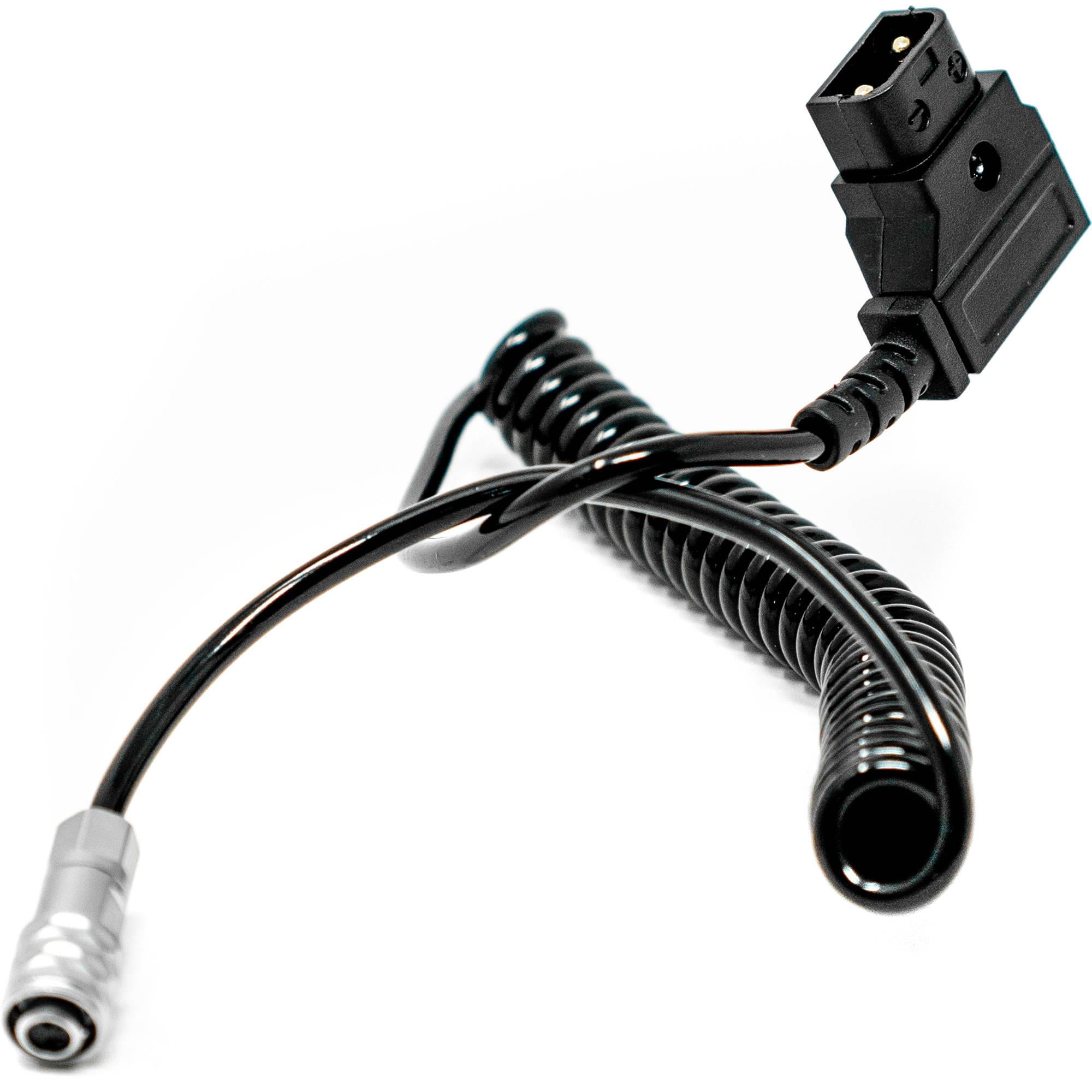 Kondor Blue Coiled D-Tap to BMPCC 6K/4K Power Cable for Blackmagic