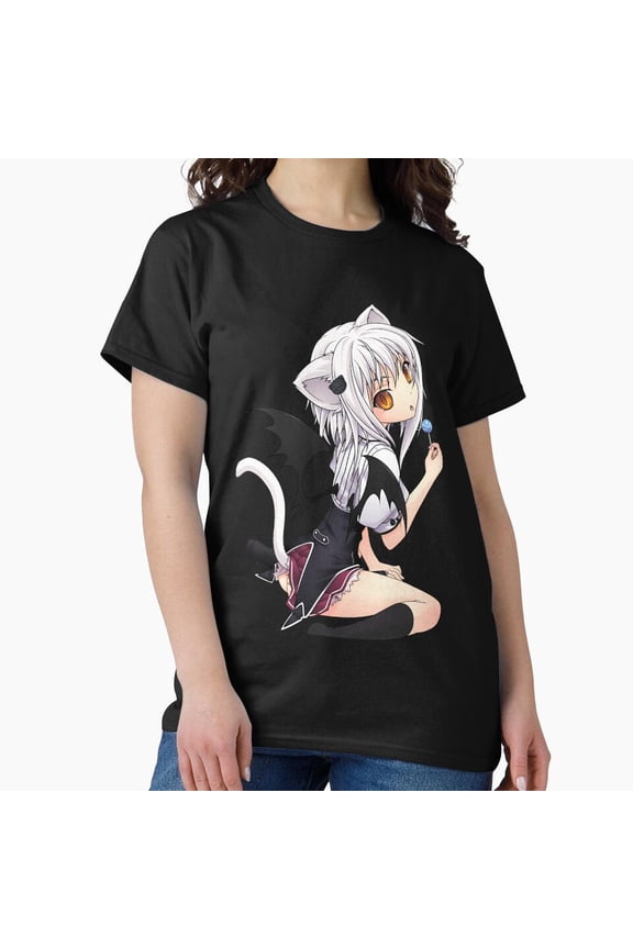 Koneko Toujou Retro Anime Character Art T-Shirt