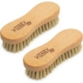 thumbnail image 1 of Konex Fiber Economy Utility Cleaning Brush. Heavy Duty Scrub Brush with Wood Handle. (Peanut 2 Pack), 1 of 8