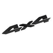 Konexial 4x4 Letter Logo Emblem, Rear Tailgate Badge Fits RAM 1500 2500 3500 2019 2020 2021 2022 2023 2024 Matte Black