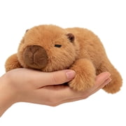 Konexial Capybara Plush 11.8" Cute Capibara Stuffed Animals Soft Plushies Toys Gifts for Kids Brown