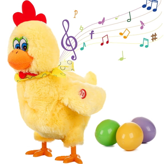 Interactive,Crazy,Stuffed Animal Toy,Built-in Sound & Music,Halloween Christmas Easter Gift for Boys Girls