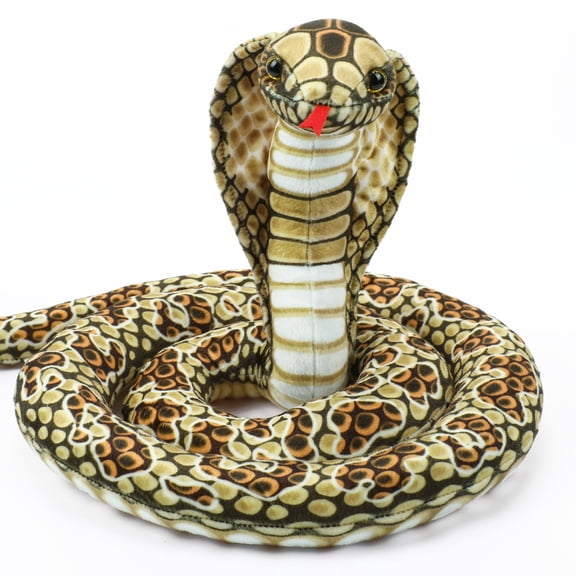 Konexial Realistic Snake Stuffed Animal Plush: 67-inch Large Lifelike Snake Plush Toy Long Giant Stuffed Animals Snake Plushie Gifts for Kids Boys Girls, Home and Wild Animals Party Decor (Green)