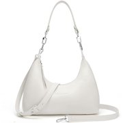 Konexial Top-Handle Crossbody Bags for Women Soft Leather Trendy Purse Circle Handbags Small