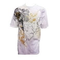 thumbnail image 1 of Konflic Archangel World Atlas MMA Muscle Heavy Weight  T-shirt, White 4X-Large, 1 of 2