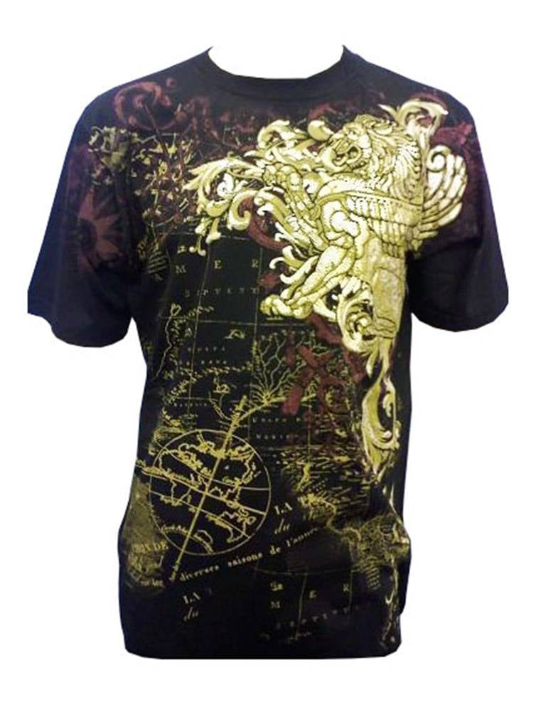 Konflic Golden Lion World Atlas Fashion Muscle Kuwait | Ubuy