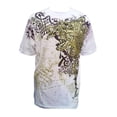 thumbnail image 1 of Konflic Golden Lion  World Atlas Fashion  Muscle  T-shirt White 3XL, 1 of 2