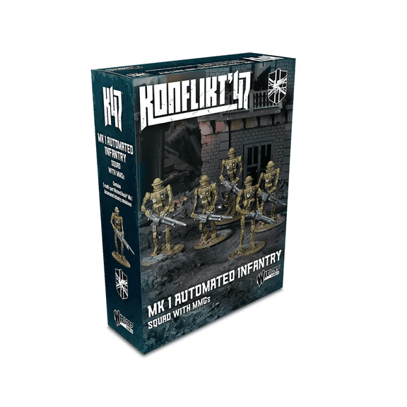 Konflikt '47: British: MK I Automated Infantry Squad with MMG