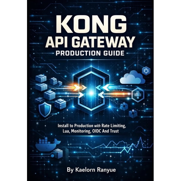 Kong API Gateway Production Guide: Kubernetes, Docker, Authentication, Security Plugins, Service Mesh & DevOps for C, (Paperback)