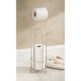 thumbnail image 1 of iDesign Classico Toilet Paper Roll Holder with Stand, Satin, 1 of 4