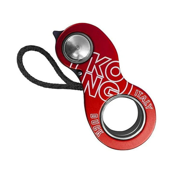 Kong Duck Rope Clamp Ascender - Red/Black Color