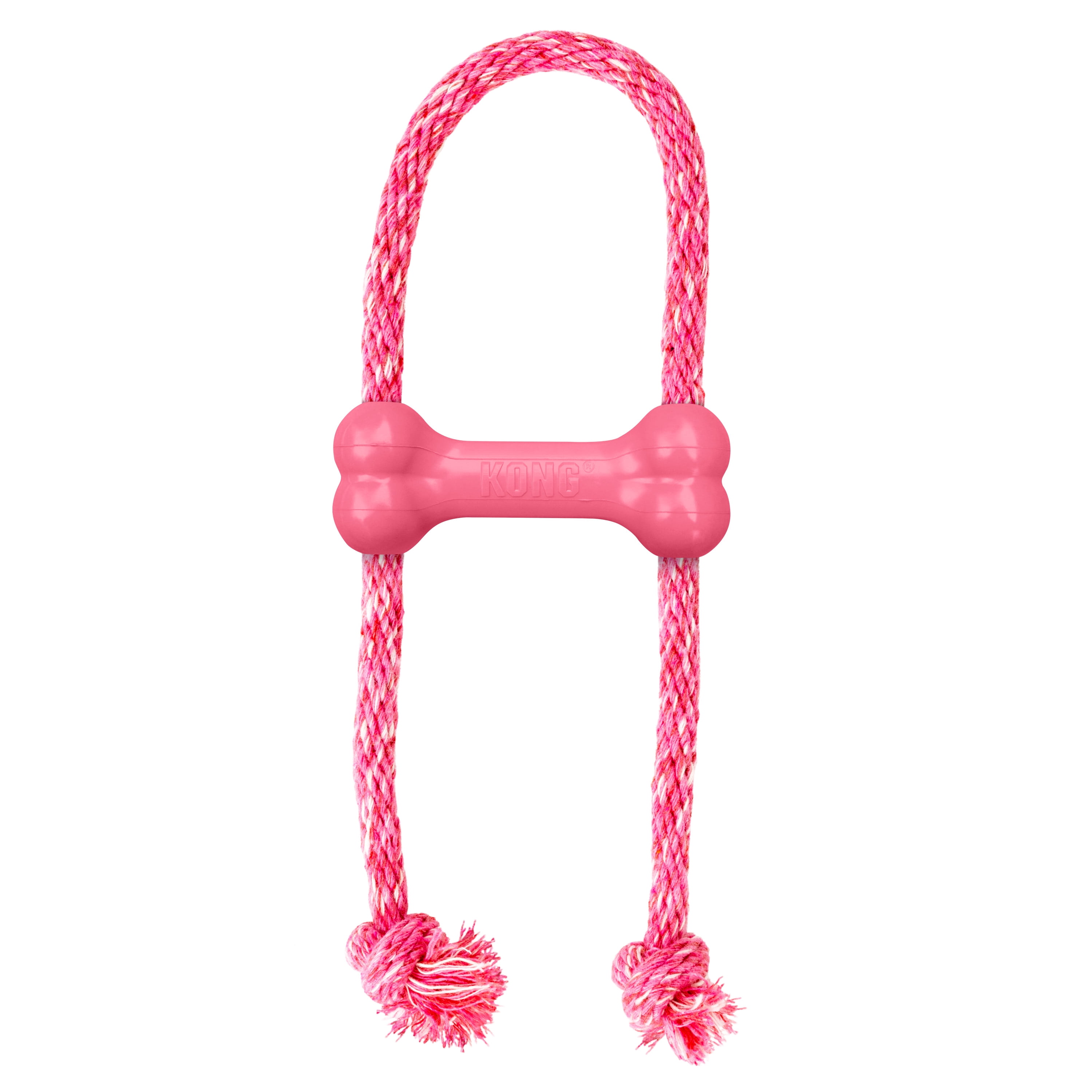 KONG® Puppy Goodie Bone for Beginner Chewers, Pink, Extra Small for Dogs up to 5 lbs
