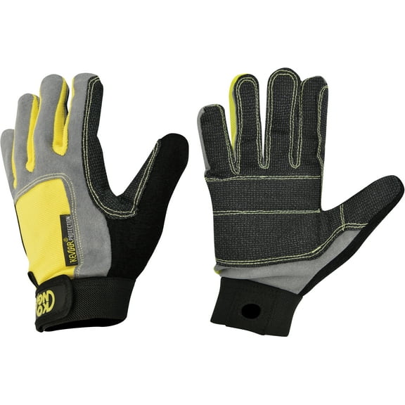 Kong Kong Kevlar Full Gloves - Durable Full Kevlar Palm Gloves for Canyoneering (Size S)