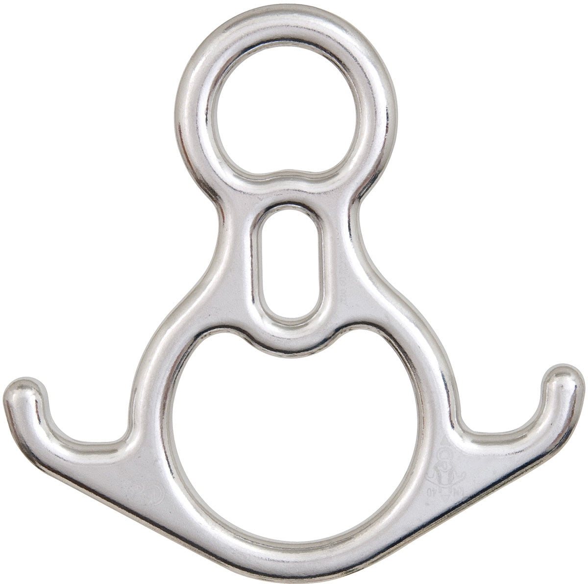Kong Kong Rescue 8: Premium Aluminum Polished Belay, Rappel & Ascend Device