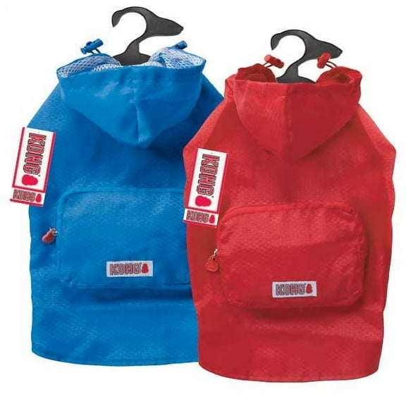 Kong License, Stowaway Jacket, Size Medium, Blue