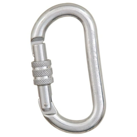Kong Oval Keylock Carabiners - Secure and Polished for Your Outdoor Adventures