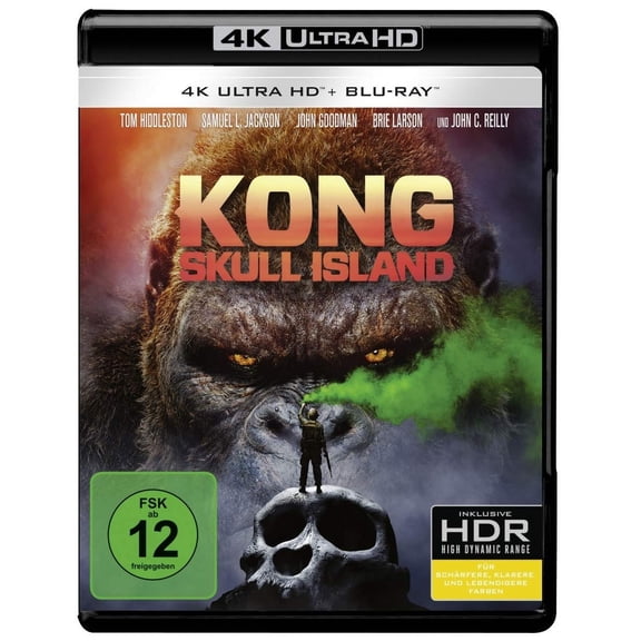 Kong: Skull Island (4K Ultra-HD + 2D-Blu-ray) (2-Disc Version) (4K Ultra HD)