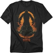 Kong Skull Island T-Shirt Kong Silhouette Unisex Graphic Tee For Men & Women
