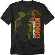 Kong Skull Island Mens Attack Mode T-shirt Black