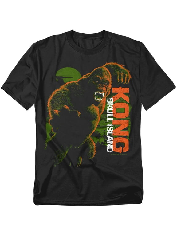 Kong Skull Island Men's Attack Mode T-shirt Black