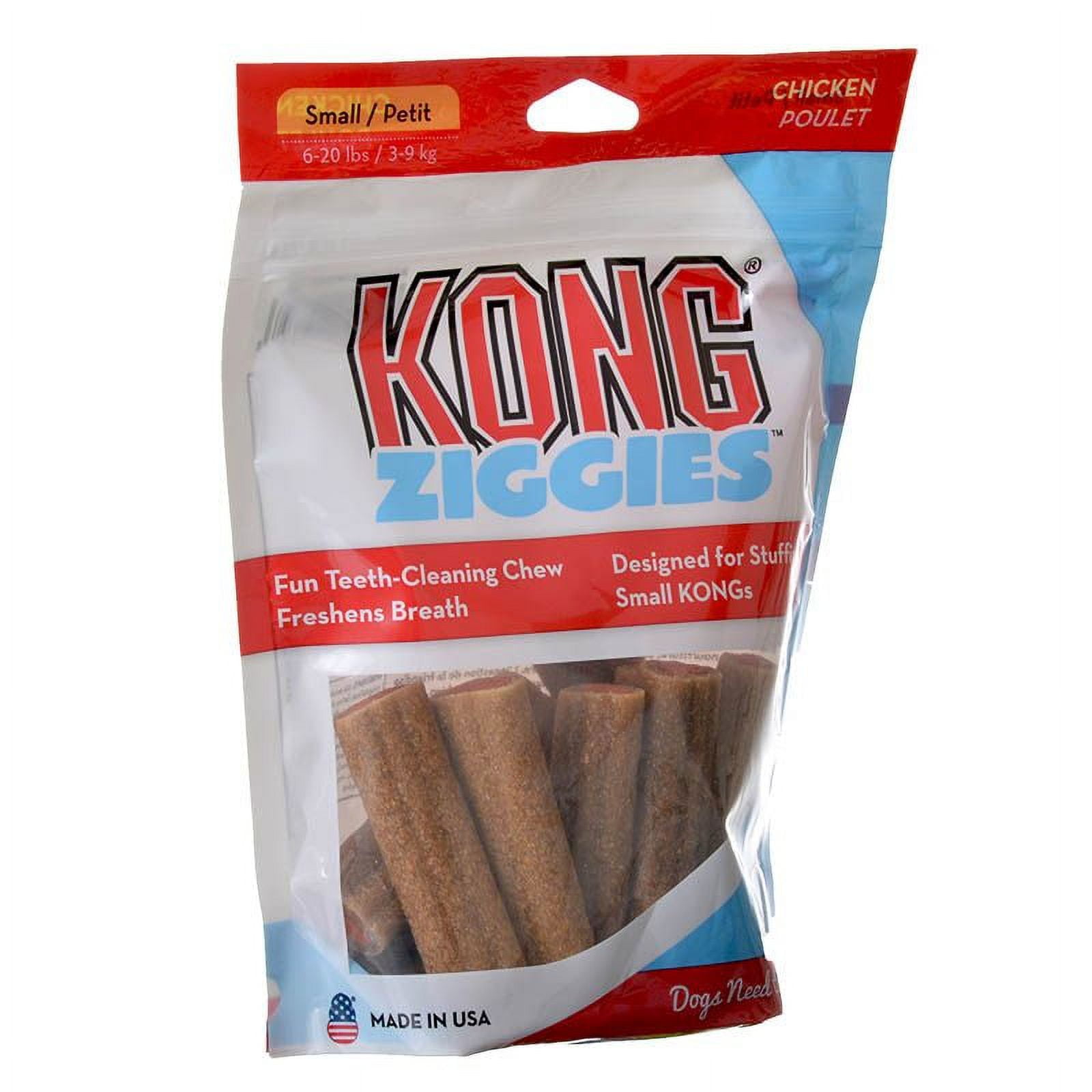 Kong Stuff'n Ziggies - Adult Dogs Original Recipe (Small - 7 oz ...