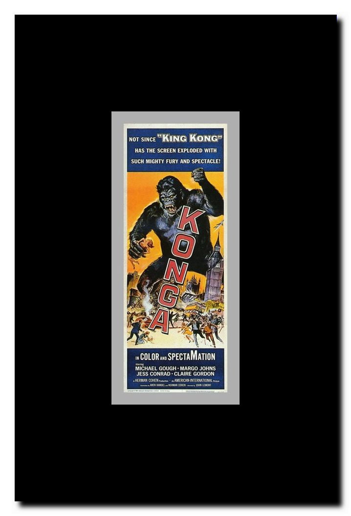 Konga Framed Movie Poster
