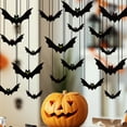 thumbnail image 1 of Konghyp 18Pcs Halloween Decorations Pull Flags Hanging Strips, Unique Designs, Holiday Decor, Easy to Install, Perfect for Parties and Celebrations, Festive Home Decor, 1 of 6