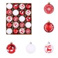 thumbnail image 1 of Konghyp 20Pcs Christmas Balls Set, Plastic Electroplated Hanging Ornaments, Holiday Ambiance Decorations, Perfect for Christmas Trees, Weddings and Parties, Durable and Lightweight Christmas Decor, 1 of 6