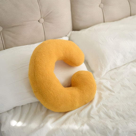 Konghyp 26 Letter Pillows – Soft Decorative Alphabet Throw Pillows for Living Room, Sofa, Couch, and Car, Adds a Personalized and Cute Touch to Your Home Decor.