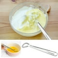 Konghyp 304 Stainless Steel Spring Whisk Hand Cream Mixing Spoon for