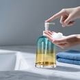 thumbnail image 1 of Konghyp 450ml Hand Dispenser Bottle, Soap Dispenser, Bathroom Kitchen Essential, Refillable Liquid Pump, Multi-Purpose Use, Non-Corrosive Plastic Pump, 1 of 6