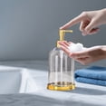 thumbnail image 1 of Konghyp 450ml Hand Dispenser Bottle, Soap Dispenser, Bathroom Kitchen Essential, Refillable Liquid Pump, Multi-Purpose Use, Non-Corrosive Plastic Pump, 1 of 6