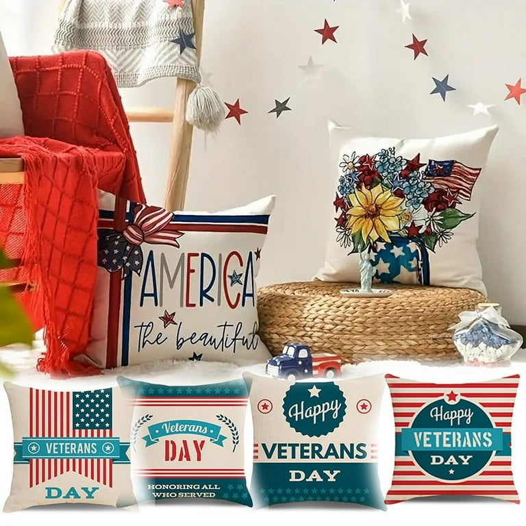 Fourth of july pillow covers online