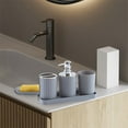 thumbnail image 1 of Konghyp 5 Piece Bathroom Accessory Set – Soap Dispenser, Toothbrush Holder, Tumbler, Soap Dish, Bathroom Essentials, 1 of 7