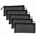 thumbnail image 1 of Konghyp 5Pcs Pencil Case, Portable Mesh Storage Pouch, Stain Resistant, Versatile Organizer for Office and Home, Lightweight Transparent Design, Ideal for Stationery and Supplies, 1 of 8