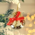 thumbnail image 1 of Konghyp 6Pcs Christmas Plastic Bells Pendant, Mini Decorations, Holiday Ornaments, Versatile Hanging Decor, Perfect for Christmas Tree, Wreaths, DIY Crafting, 1 of 6