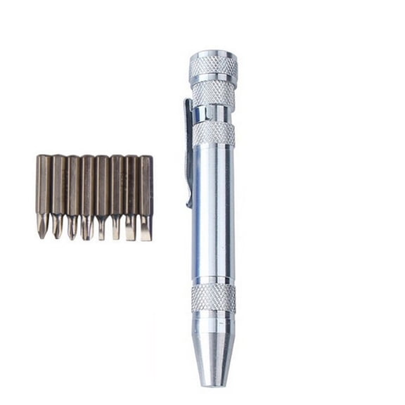 Konghyp 8-in-1 Mini Screwdriver Set – Multifunctional Repair Tool Kit for Mobile Phones, Watches, Glasses, Laptops, and Jewelry, Precision Screwdrivers for Electronics Repair