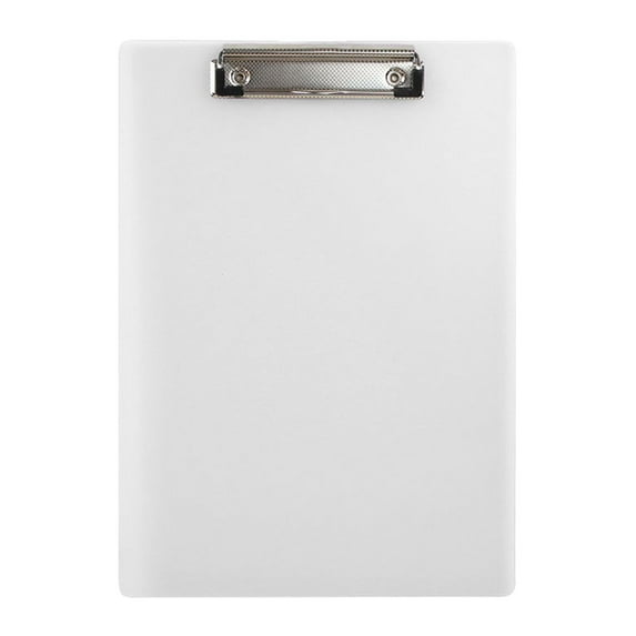 Konghyp A4 Board Clip Transparent Plastic Writer's Board Office Folder, Document Holder, Multi-functional Clip for Contracts and Notes, Lightweight and Portable Writing Aid