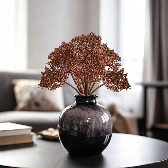 Konghyp Artificial Pineapple Fruit Flower Picks, Faux Flowers for Home Decor, Rustic Boho Vase Fillers, Perfect for Centerpieces and Shelf Display, Lightweight Dried Floral Arrangements
