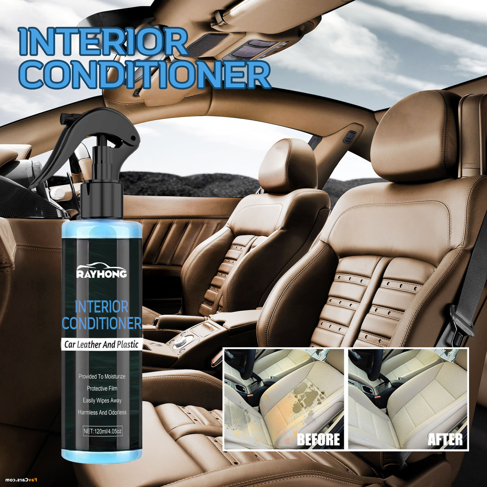 Konghyp Automobile 120ML Foam Engine Cleaner and Plastic