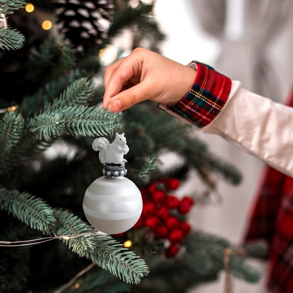 Konghyp Christmas Decoration Glass Pendant, Santa Claus Snowman Ornament, Unique Home Decor, Handcrafted Art Piece, Exquisite Craftsmanship, Ideal for Holiday Gifting