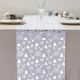 thumbnail image 1 of Konghyp Christmas Deer Table Runner, Festive Polyester Table Flag, Holiday Dining Decoration, Suitable for Theme Parties, Machine Washable Tablecloth, Elegant Home Decor, 1 of 6