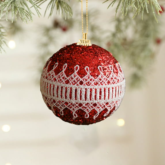 Konghyp Christmas Foam Ornaments, Festive Hanging Decorations, Vibrant Christmas Tree Pendants, Exquisite Decorative Balls, Seasonal Holiday Decor