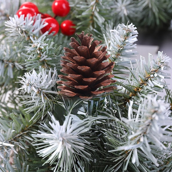 Konghyp Christmas Tree Hanging Decoration, Wooden Christmas Ornaments, Wreath and Garland Decor, Holiday Party Props, Shatterproof Decorative Balls, Festive Home Decorations
