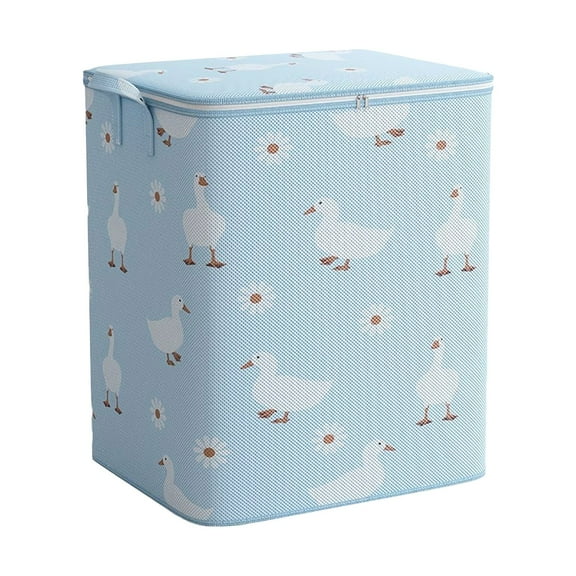 Konghyp Clothes Quilt Storage Box – Large-Capacity Closet Organizer – Perfect for Packing and Moving, Ideal for Storing Special Clothing and Luggage.